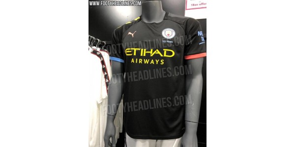 Manchester City away trøjer udgivet denne måned